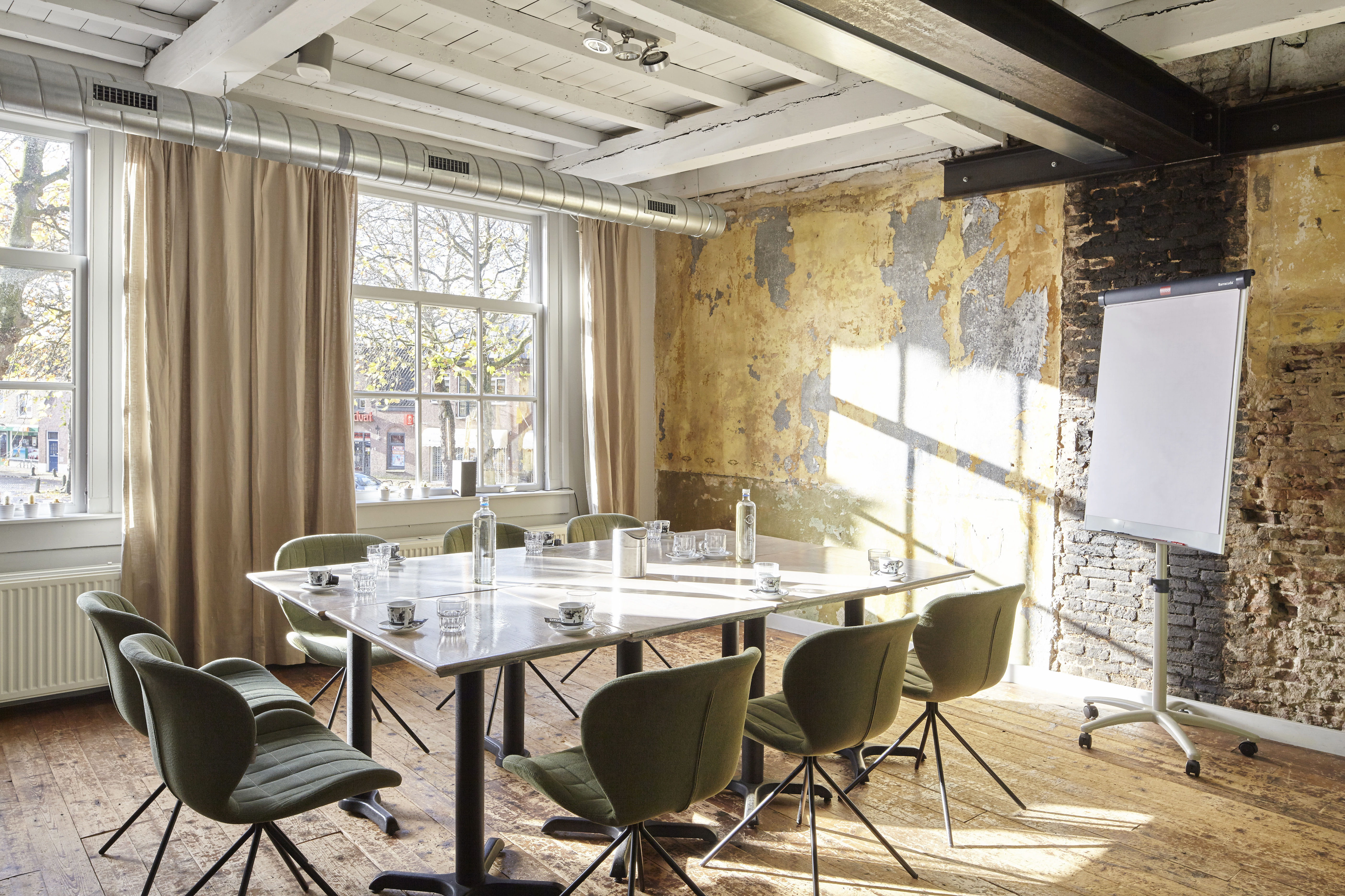 Groene kamer De Roskam Houten