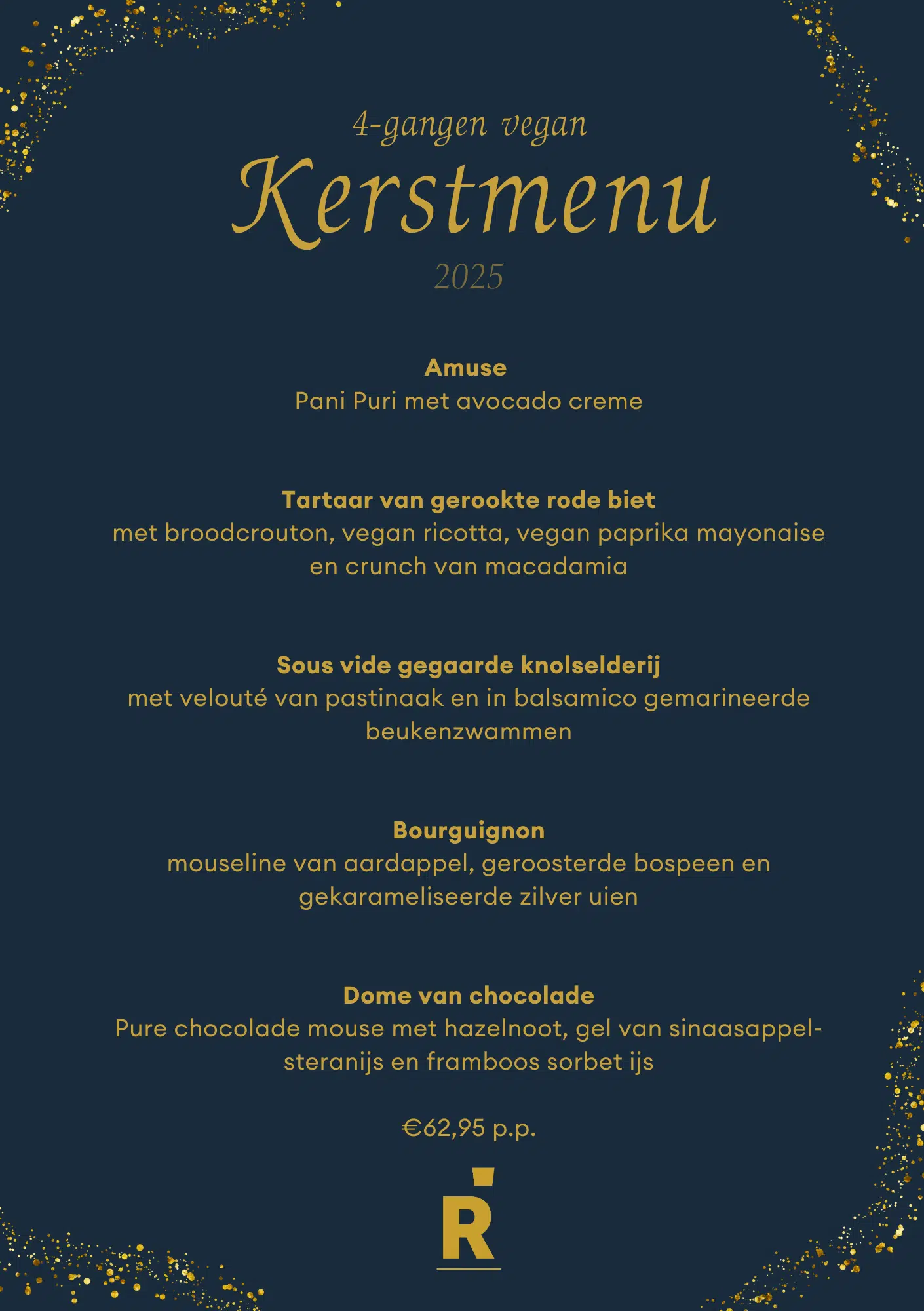 Kerstmenu 5-gangen