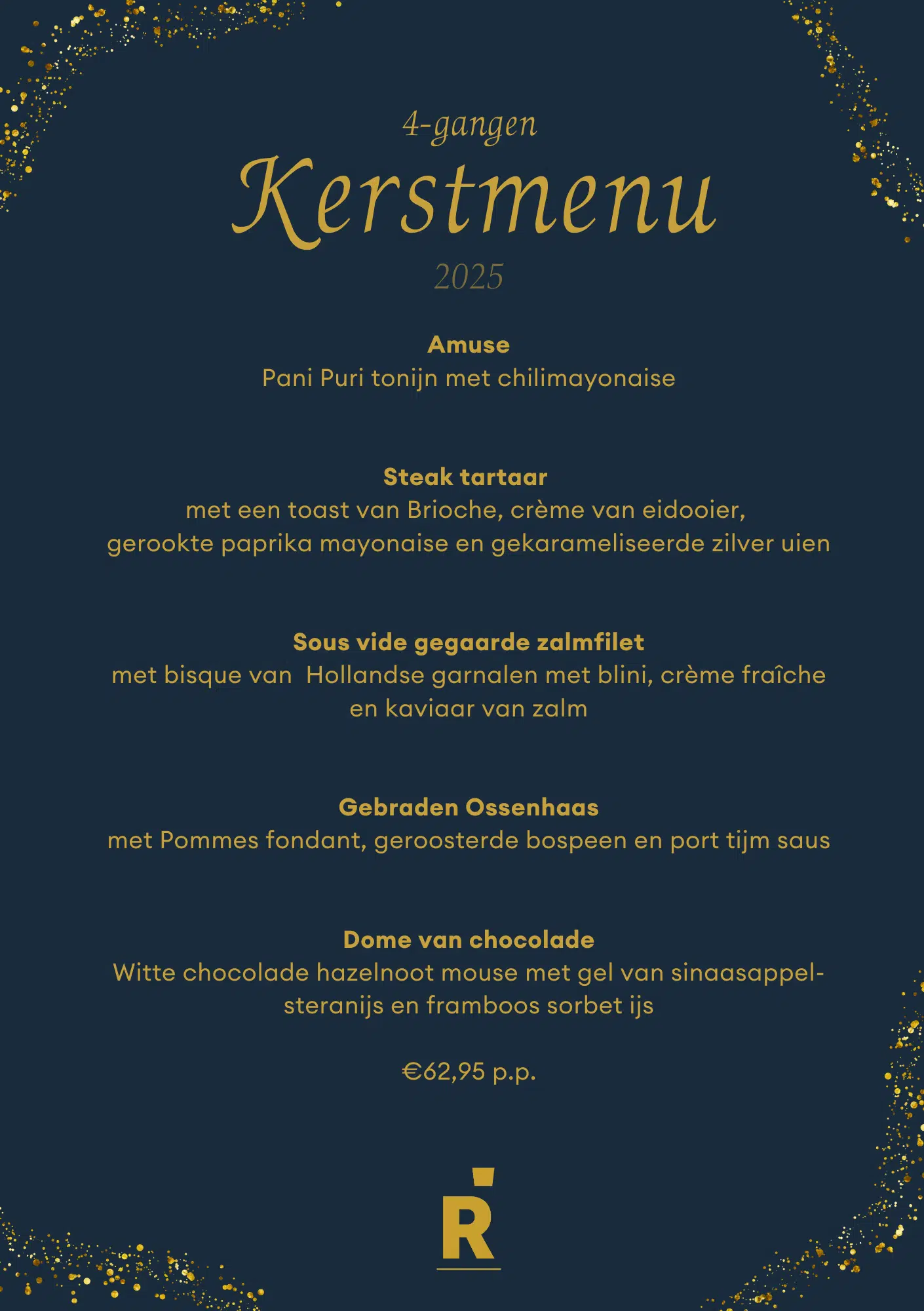 Kerstmenu 5-gangen vegan